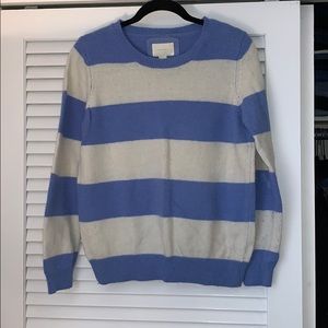 Striped Blue Sweater | F21 Size Large